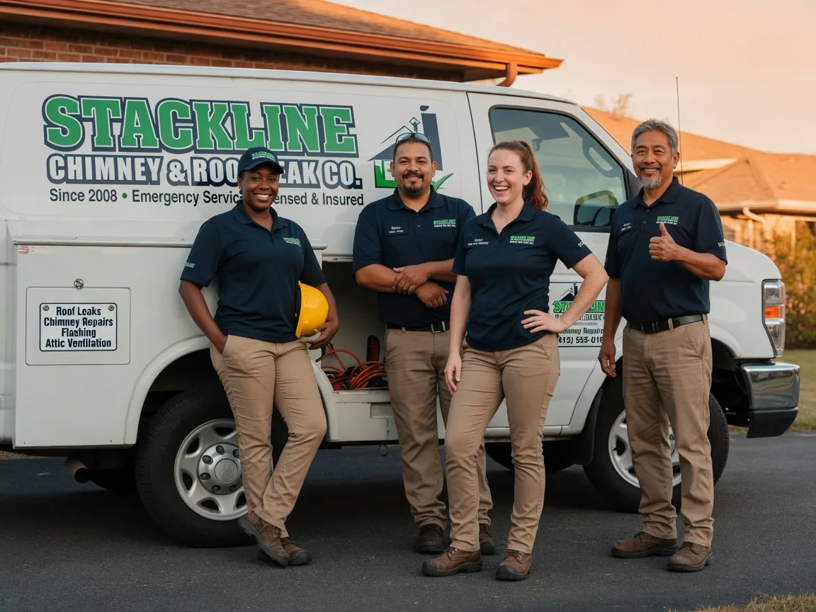 Chimney flashing repair company in Aurora, IA